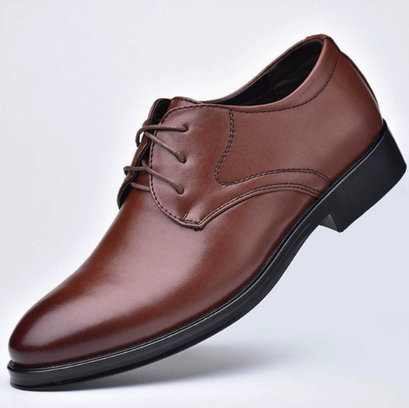 Men's Almond Toe Derby Shoes