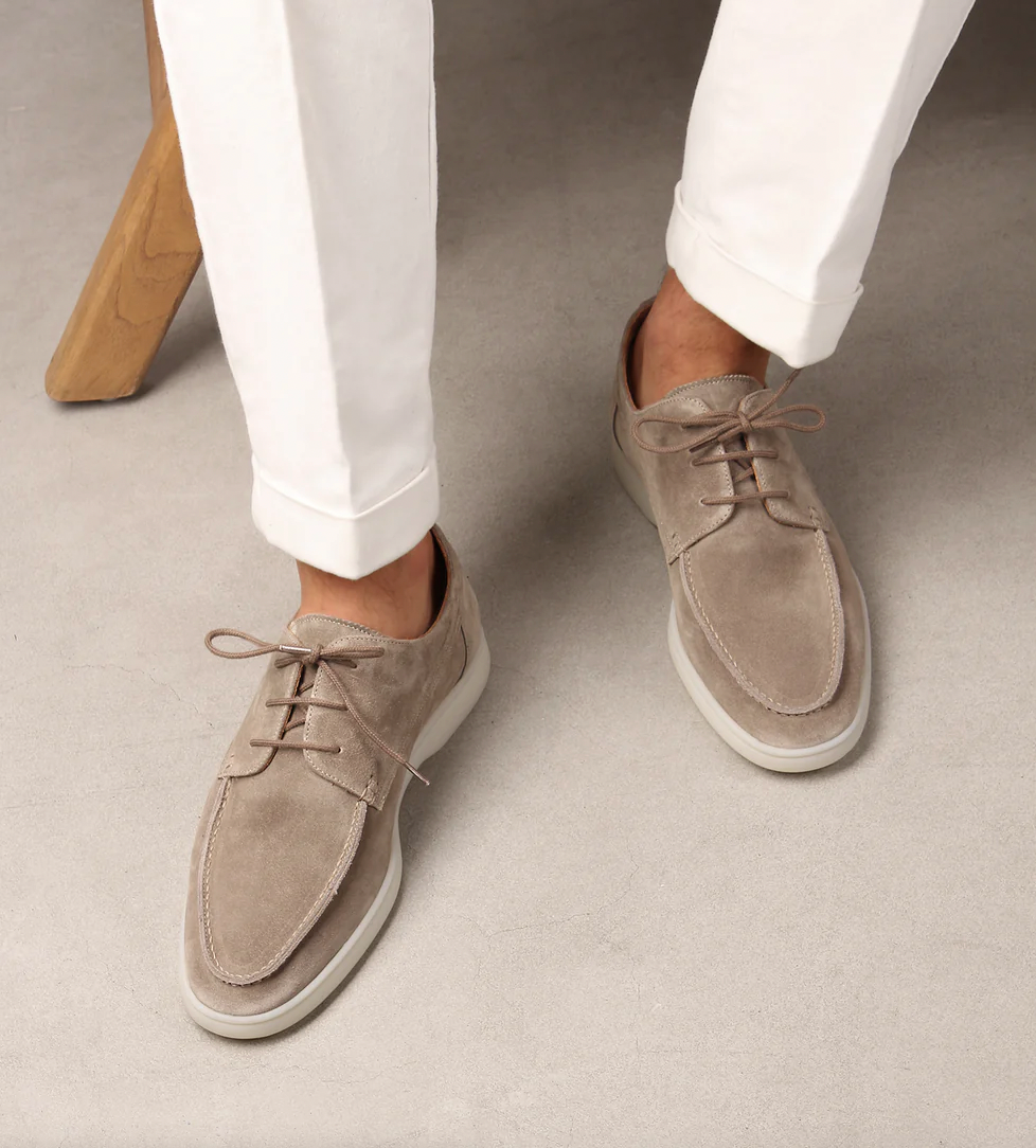 Men's Apron Seam Derby Shoes