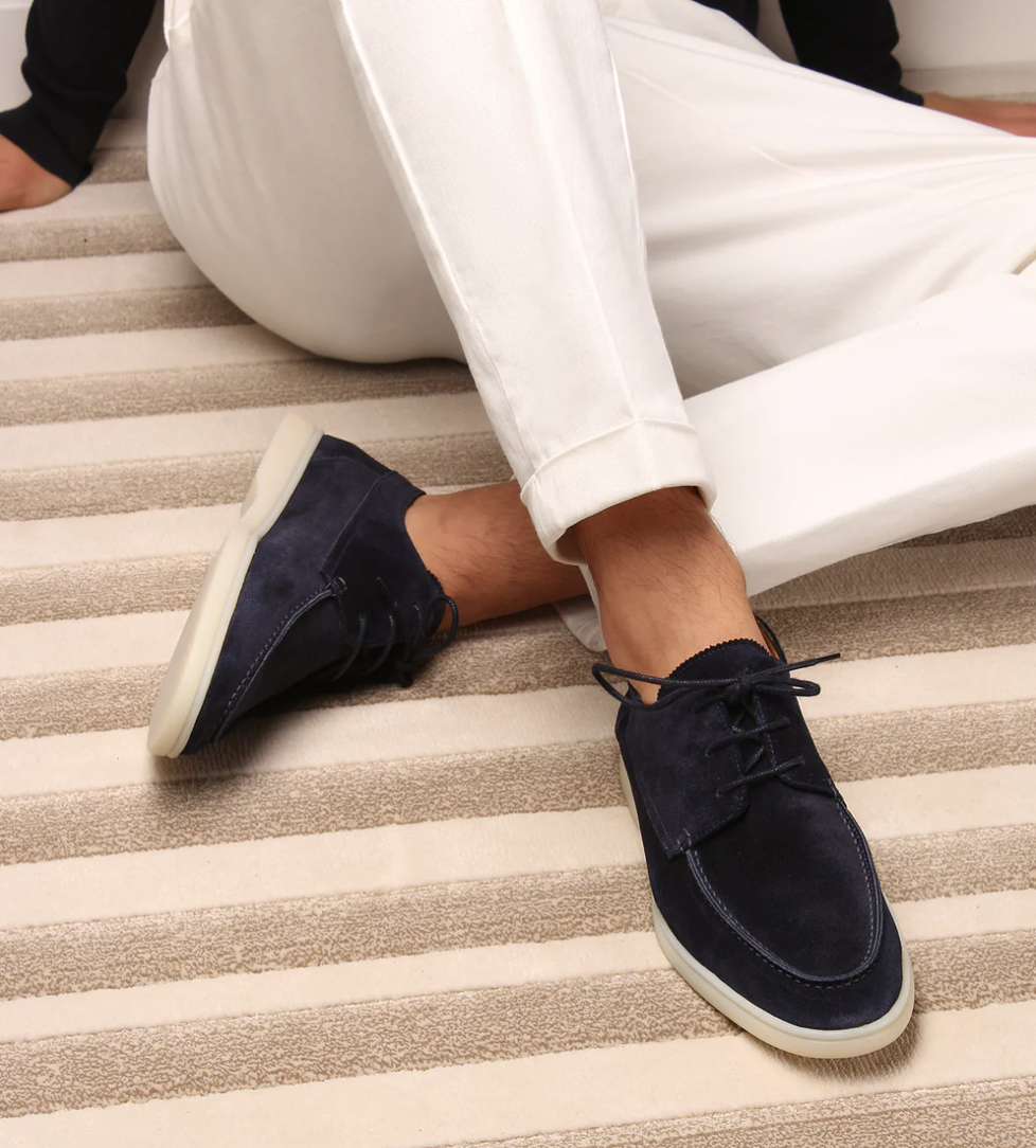 Men's Apron Toe Derby Shoes