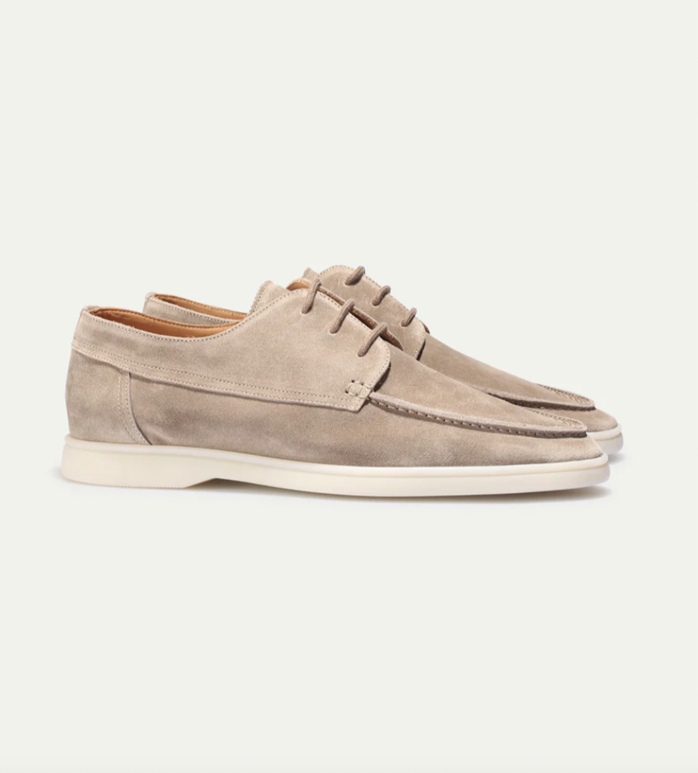 Men's Apron Toe Derby Shoes