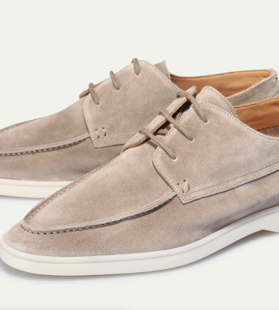 Men's Apron Toe Derby Shoes