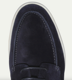 Men's Suede Apron Toe Derby Shoes