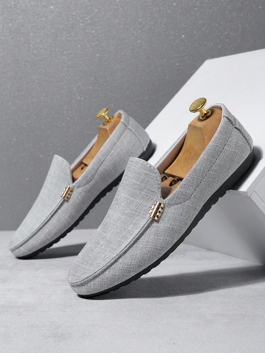 Men's Apron-Toe Driving Loafers