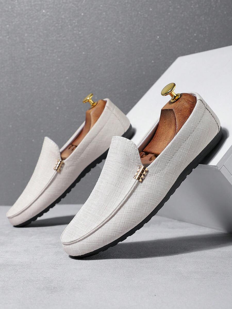 Men's Apron-Toe Driving Loafers