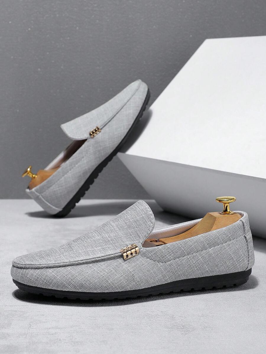Men's Apron-Toe Driving Loafers
