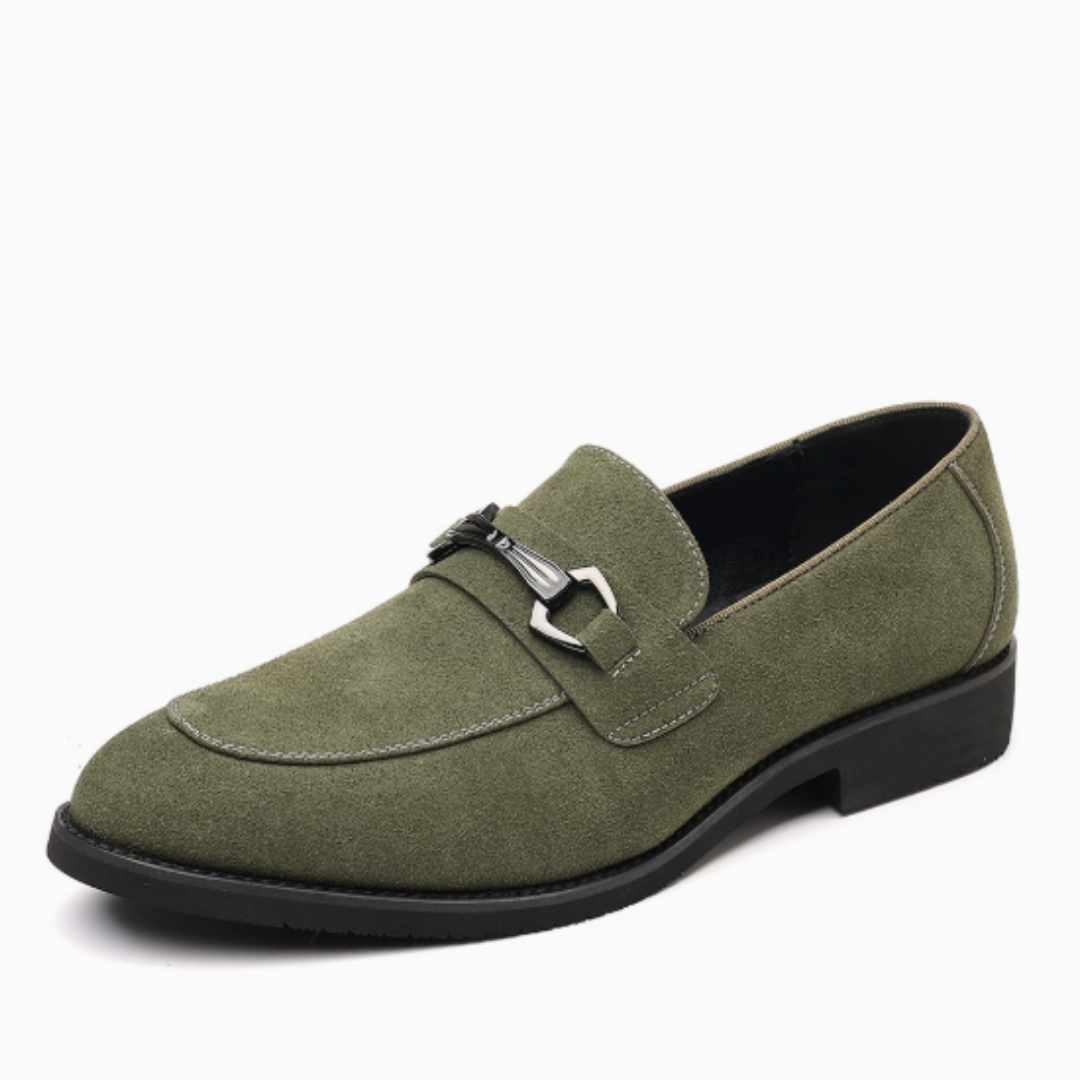 Men's Apron Toe Horsebit Loafers