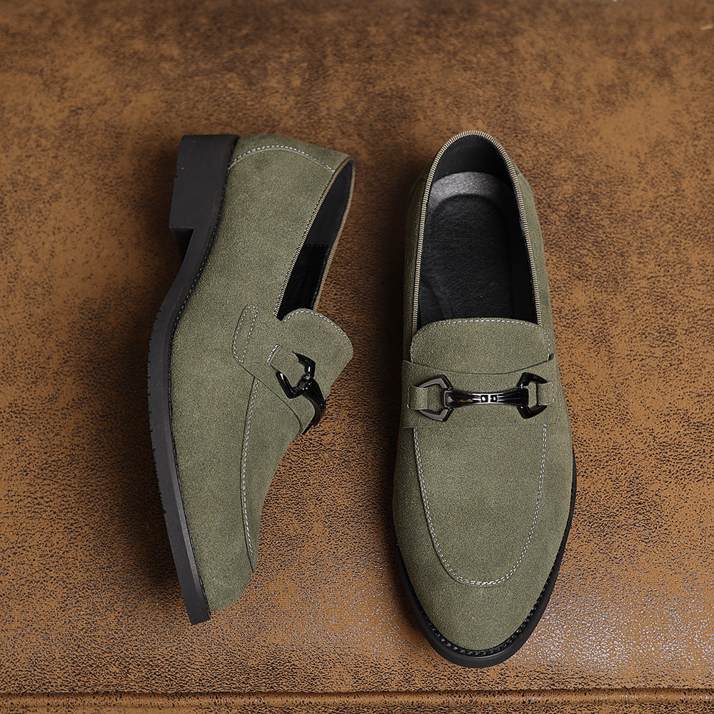 Men's Apron Toe Horsebit Loafers