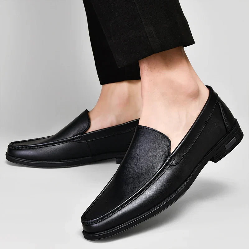 Men's Apron Toe Slip-On Loafers
