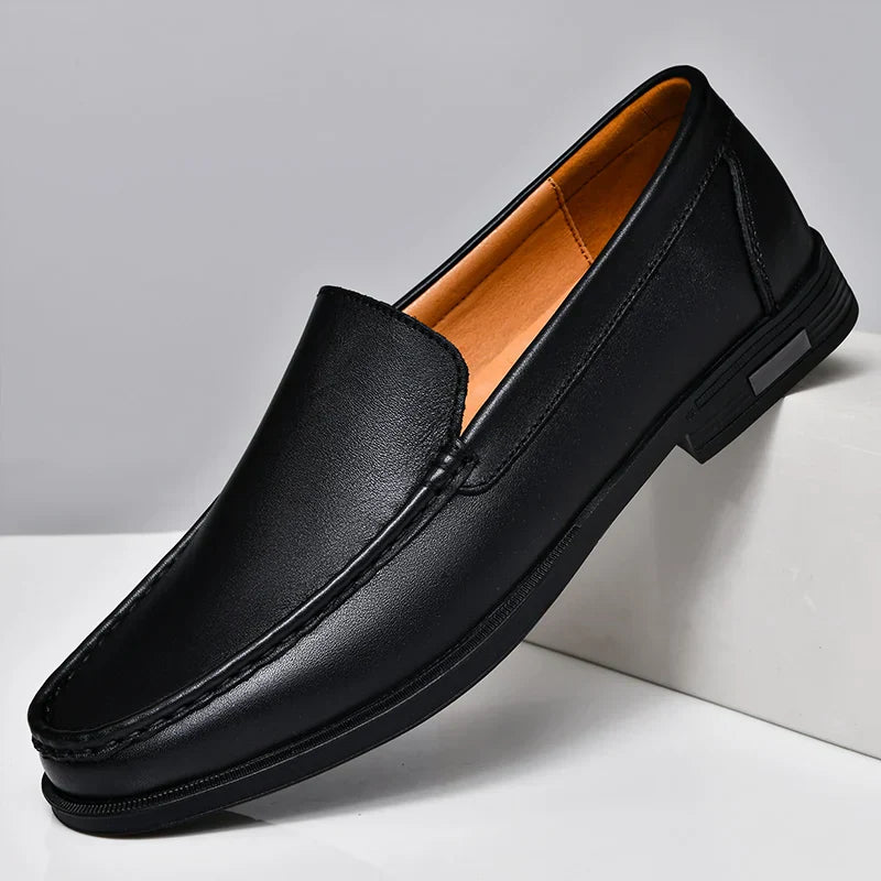 Men's Apron Toe Slip-On Loafers