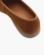 Men's Suede Plain Toe Loafers