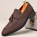 Men's Apron Toe Tassel Loafers