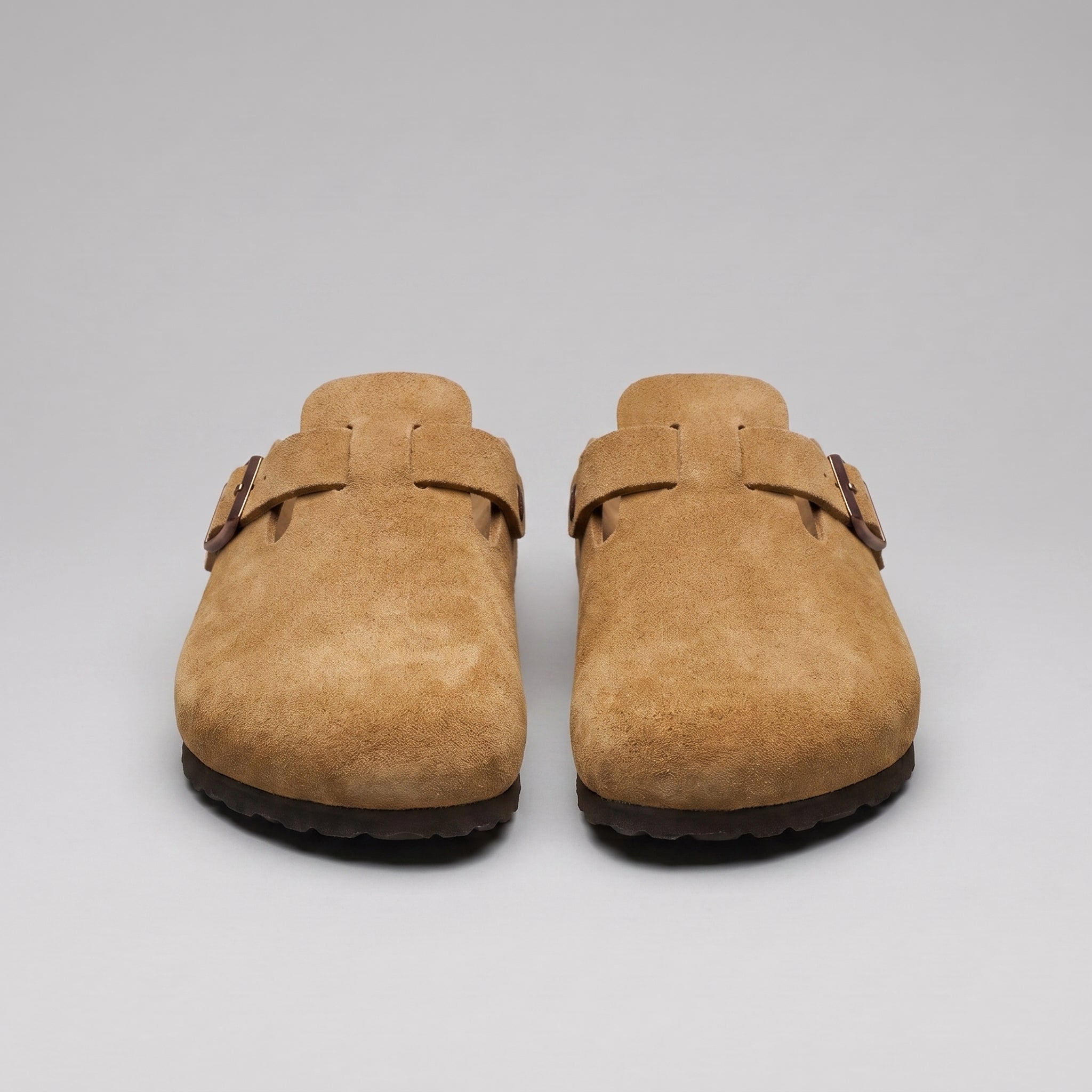 Men's Buckle Backless Clogs