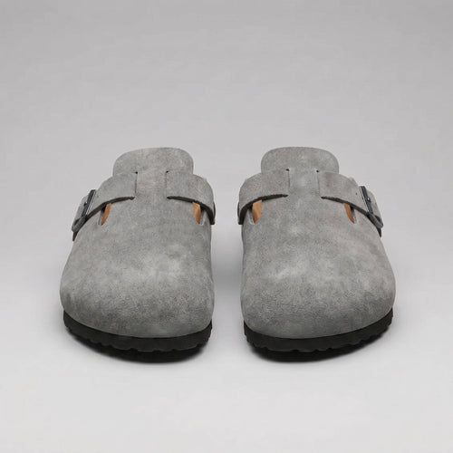 Men's Buckle Backless Clogs