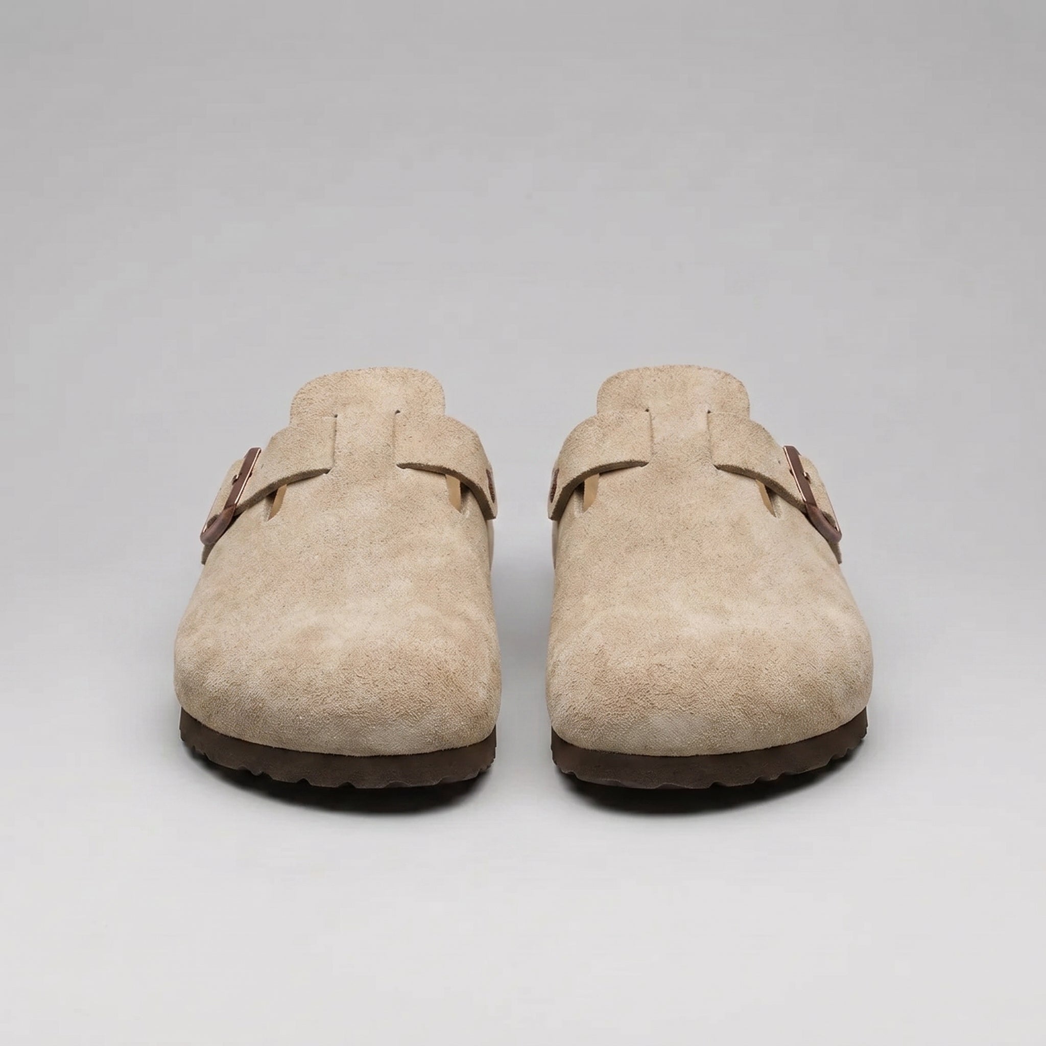 Men's Buckle Backless Clogs