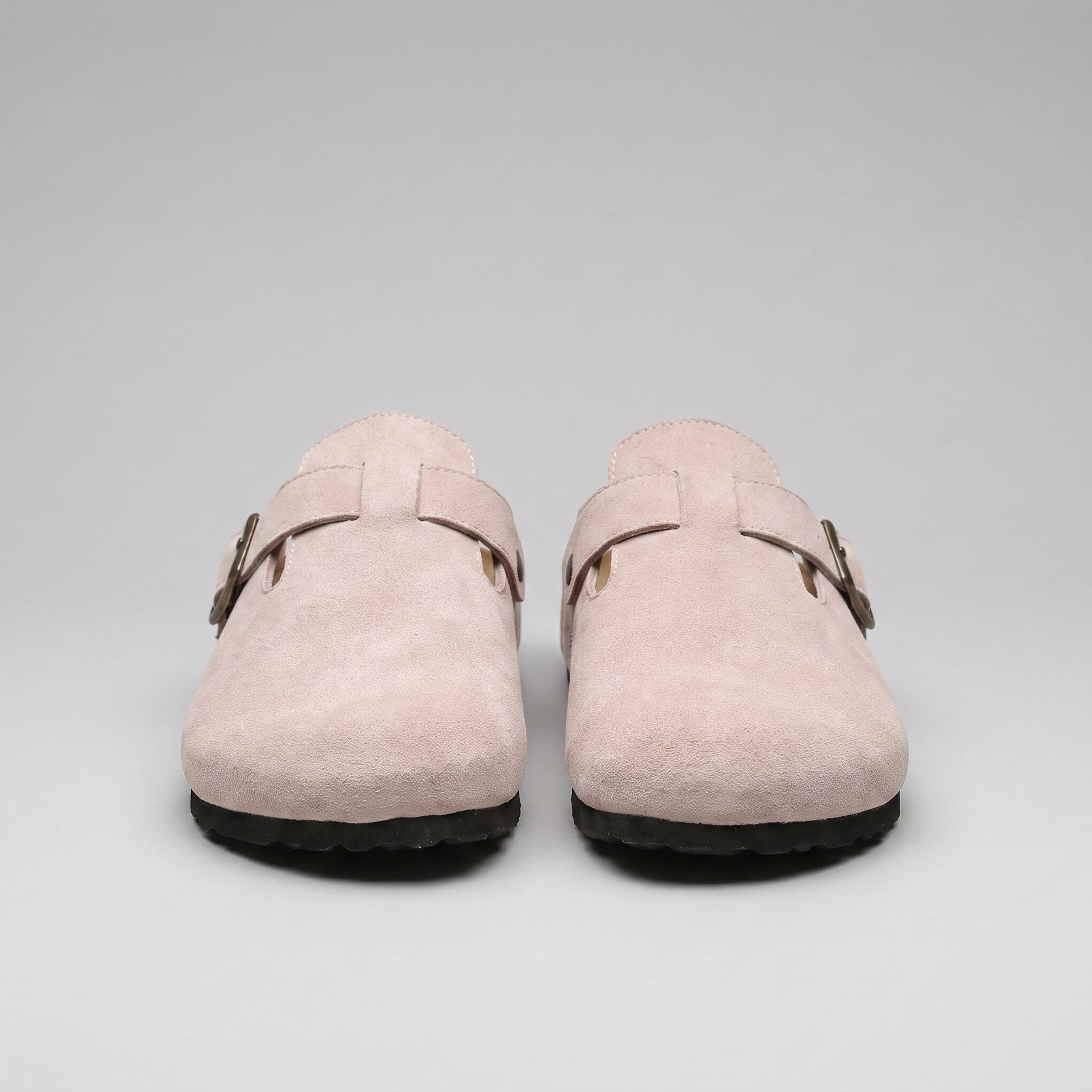 Men's Buckle Backless Clogs