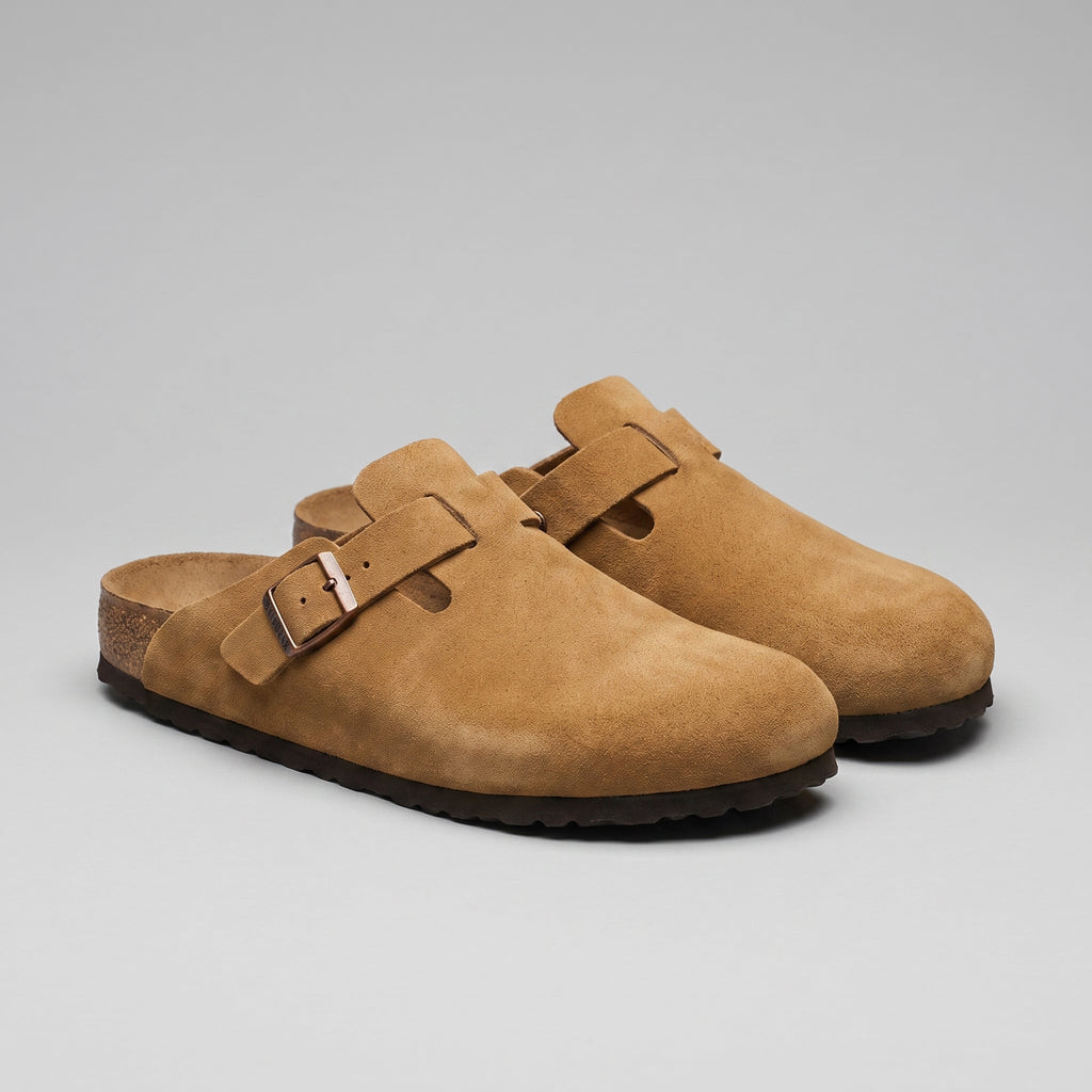 Men's Buckle Backless Clogs
