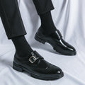 Men's Buckle Monk Strap Shoes
