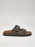 Men's Buckle Slide Sandals