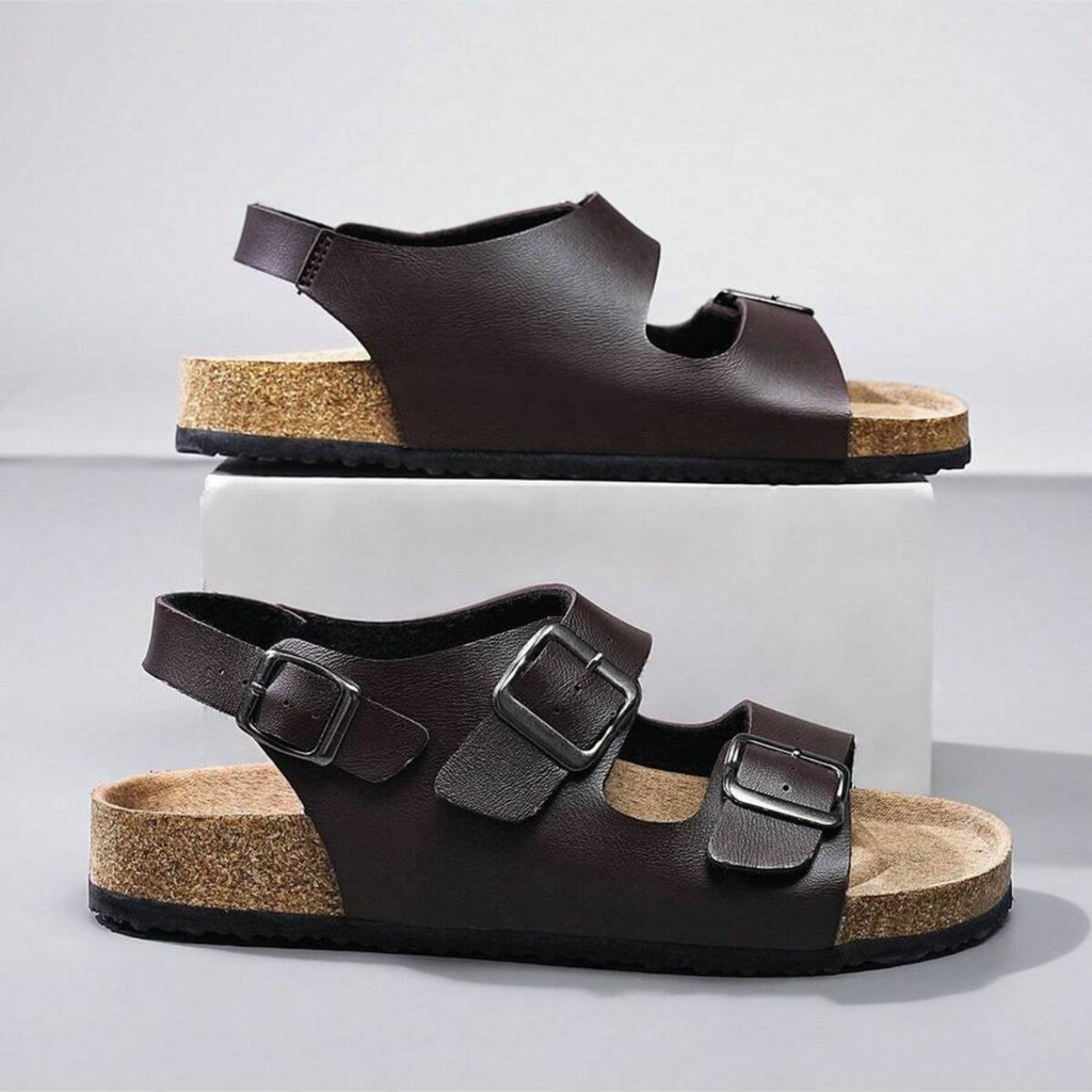 Men's Buckle Strap Sandals
