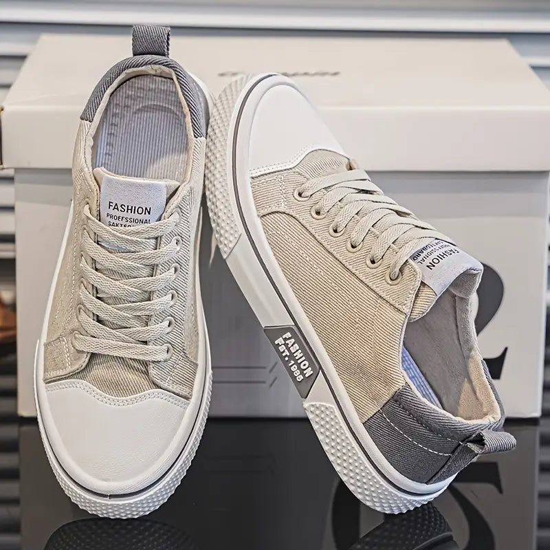 Men's Canvas Low Top Sneakers
