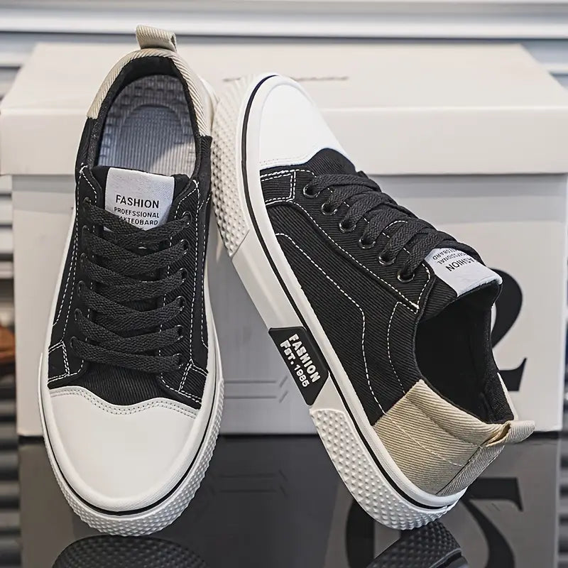 Men's Canvas Low Top Sneakers