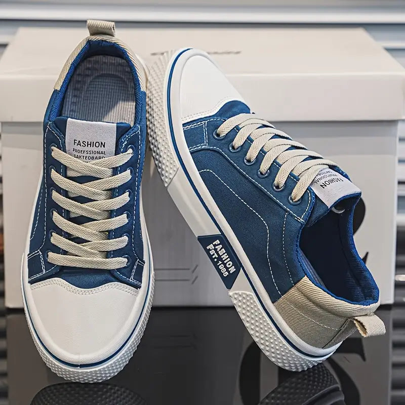 Men's Canvas Low Top Sneakers