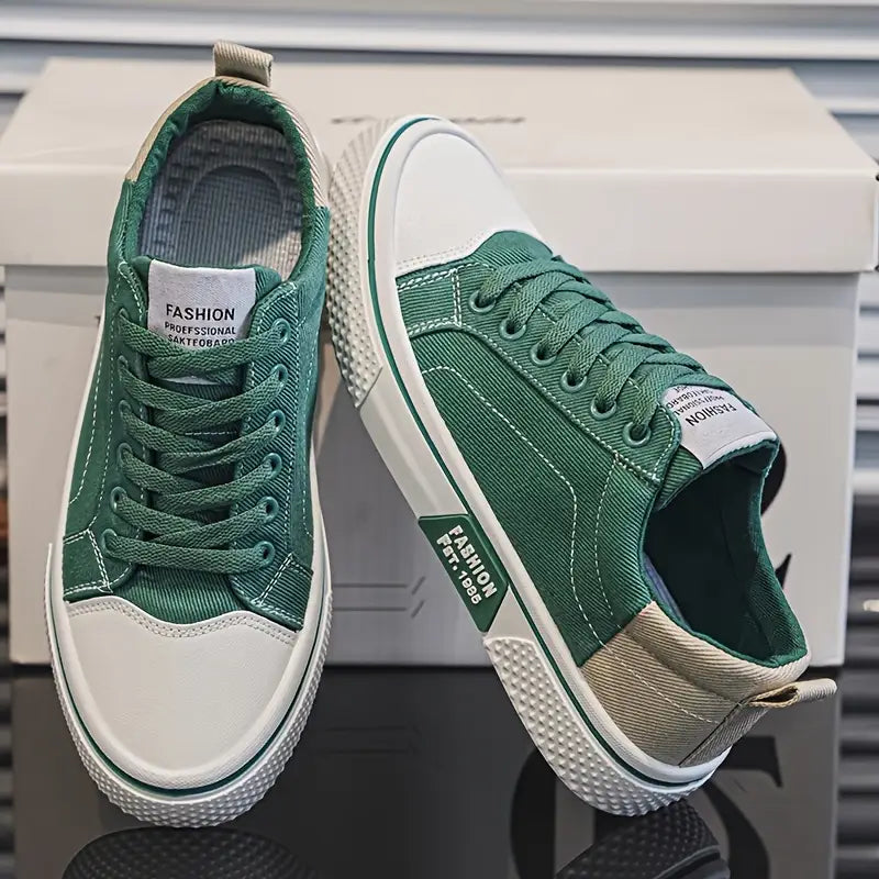 Men's Canvas Low Top Sneakers