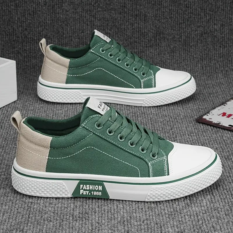 Men's Canvas Low Top Sneakers