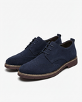 Men's Cap Toe Brogue Derby Shoes