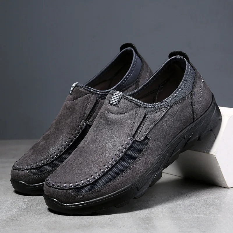 Men's Casual Moc Toe Loafers