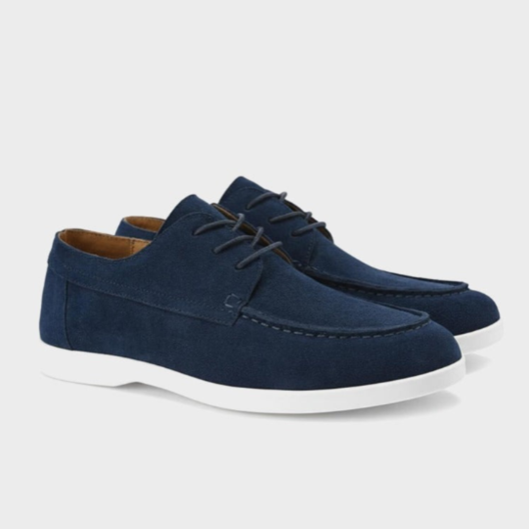 Men's Casual Moc Toe Shoes