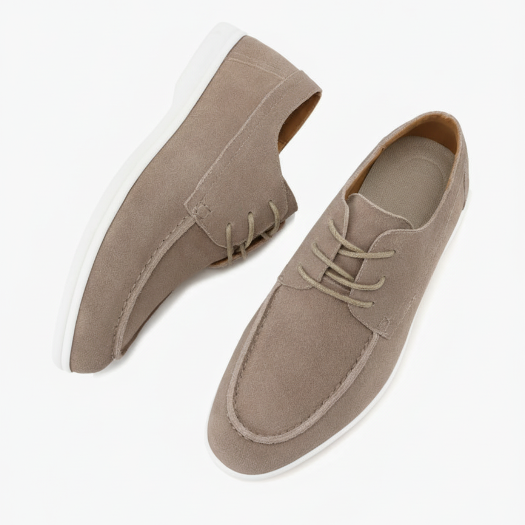 Men's Casual Moc Toe Shoes