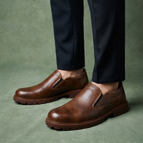 Men's Casual Slip-On Dress Shoes
