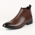 Men's Plain Toe Chelsea Boots