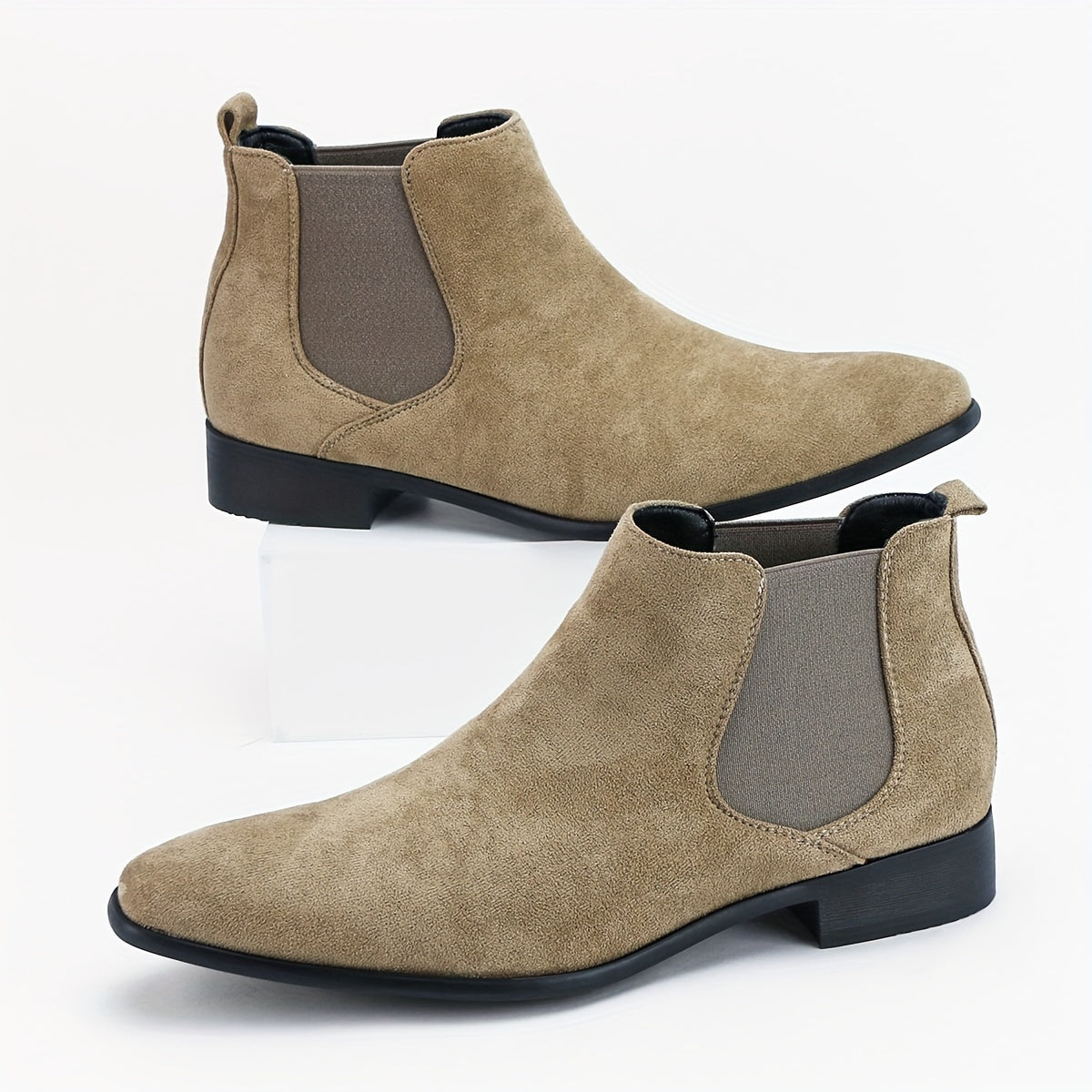 Men's Plain Toe Chelsea Boots