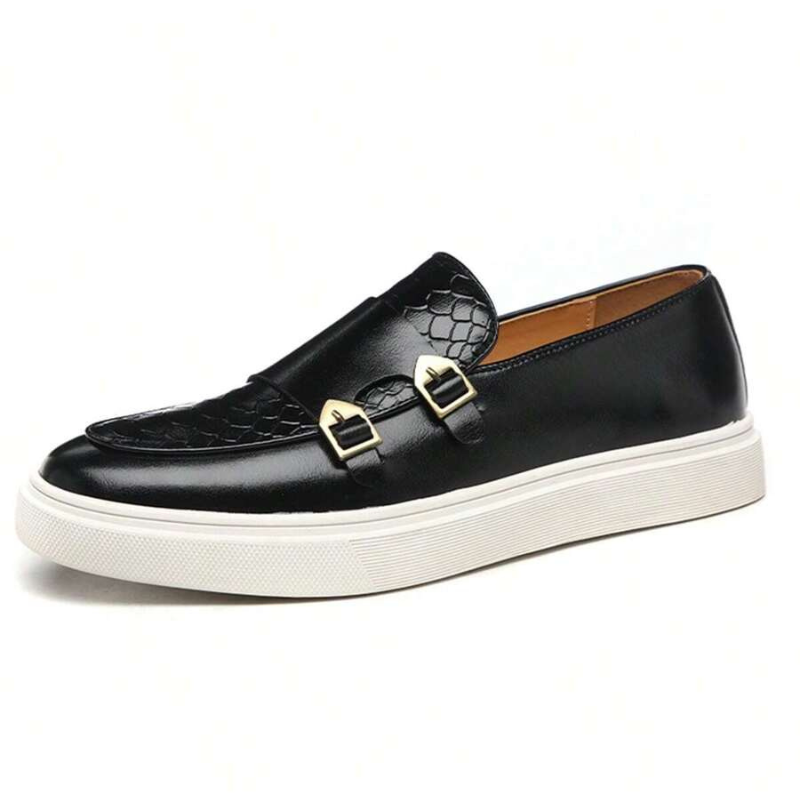 Men's Double Buckle Loafers