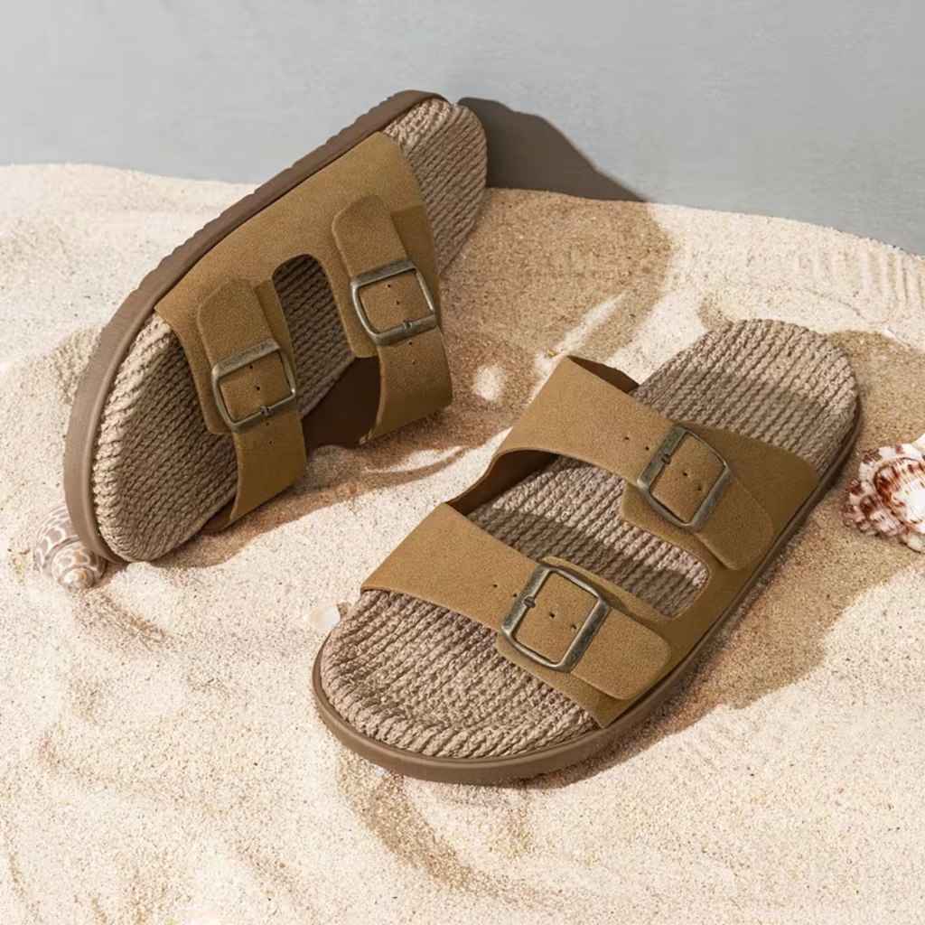 Men's Double Buckle Sandals