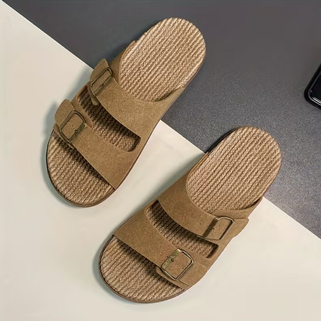 Men's Double Buckle Sandals