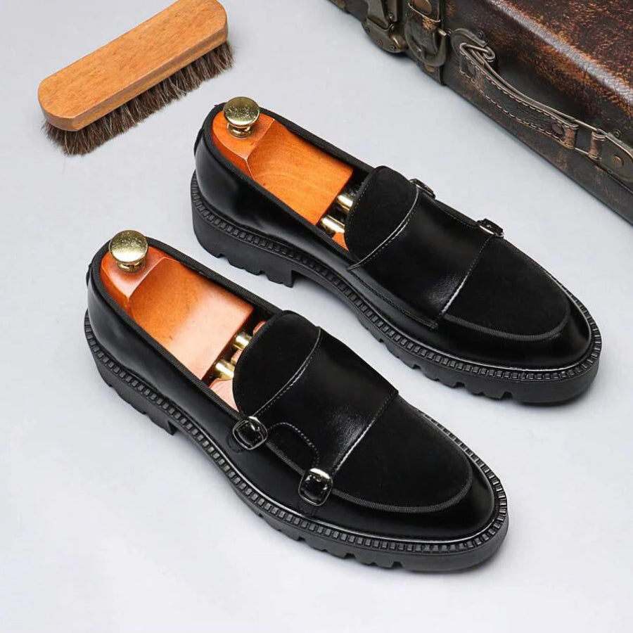 Men's Double Monk Loafers