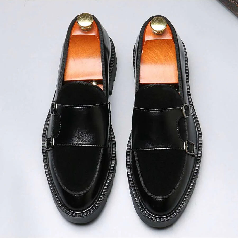 Men's Double Monk Loafers