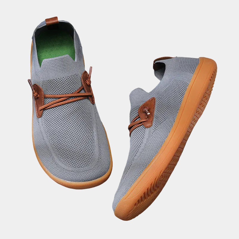 Men's Elastic Lace Slip-On Sneakers