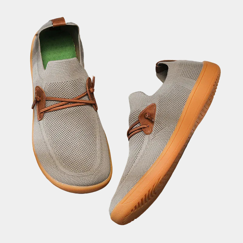 Men's Elastic Lace Slip-On Sneakers