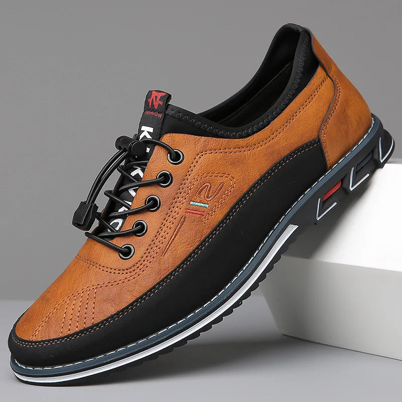 Men's Elastic Lace Sneakers