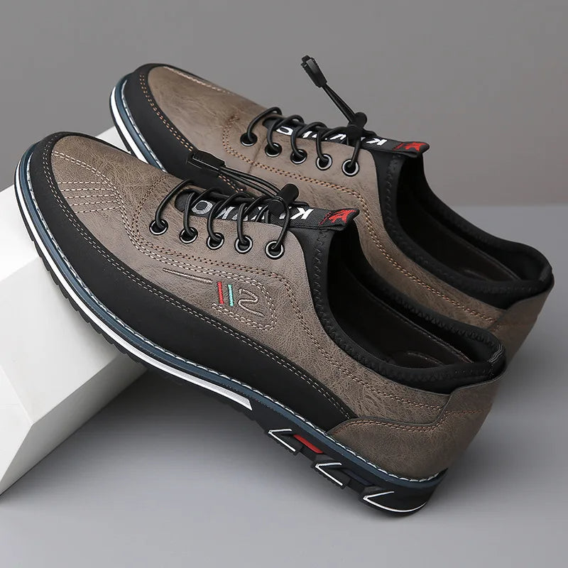Men's Elastic Lace Sneakers