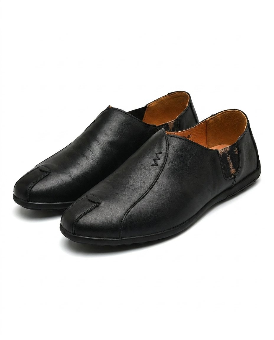 Men's Elastic Panel Loafers