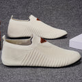 Men's Flat Knit Slip-On Sneakers