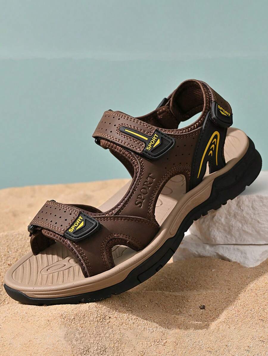 Men's Hook-and-Loop Sport Sandals