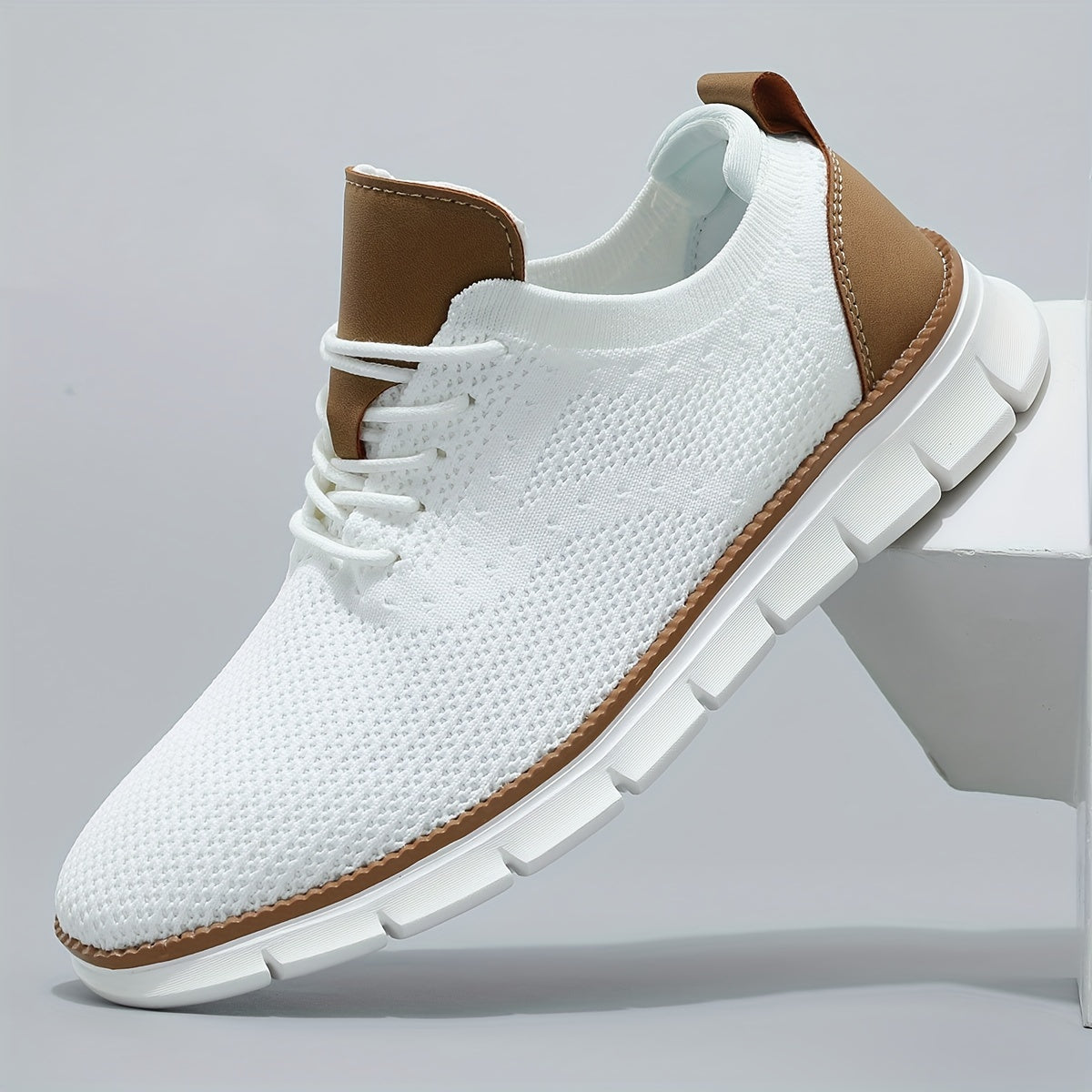 Men's Knit Walking Sneakers