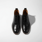 Men's Leather Lace-Up Ankle Boots