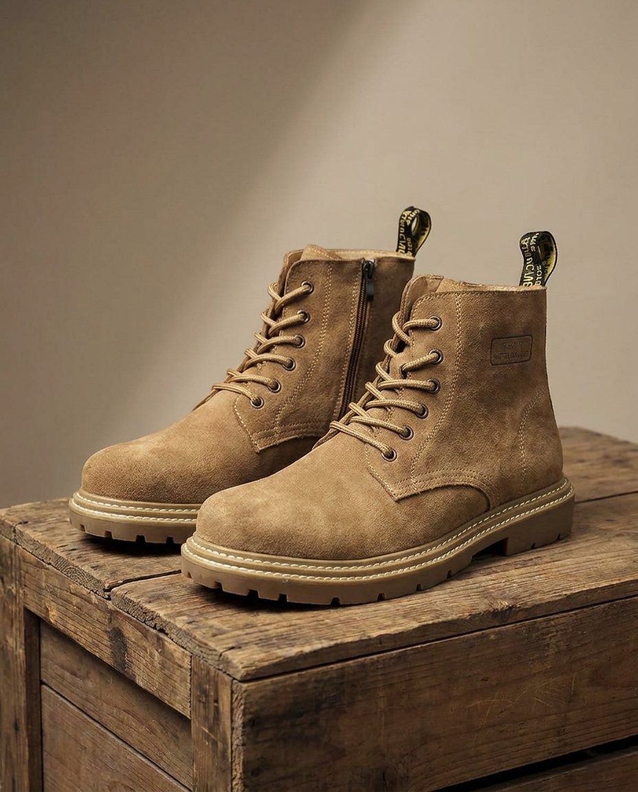 Men's Lace-Up Ankle Boots